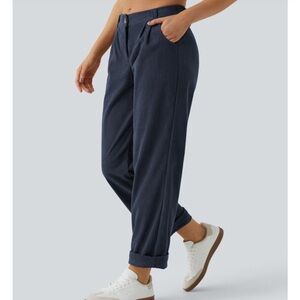 HALARA Navy Corduroy Trousers